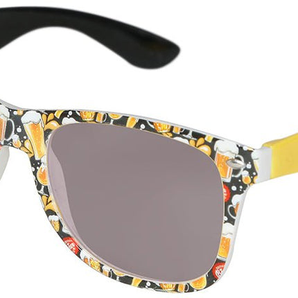 Bier Bril Zwart Oranje van Fiestas Guirca koop je bij Partywinkel