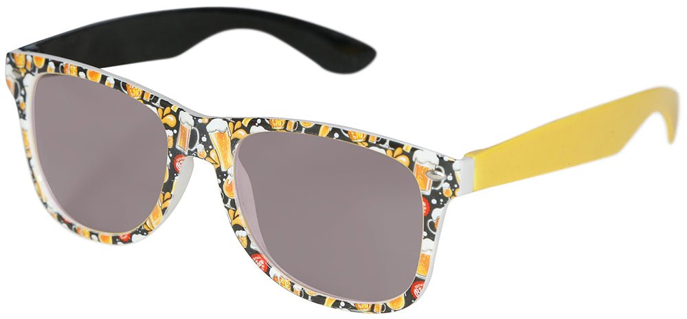 Bier Bril Zwart Oranje van Fiestas Guirca koop je bij Partywinkel