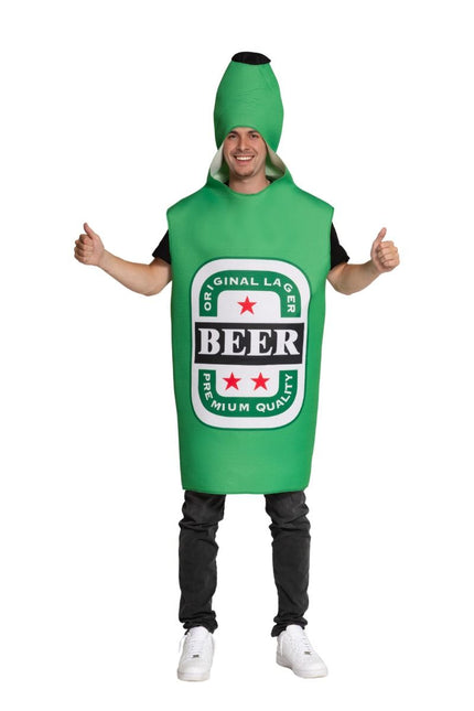 Bierfles - One Size van Partychimp koop je bij Partywinkel