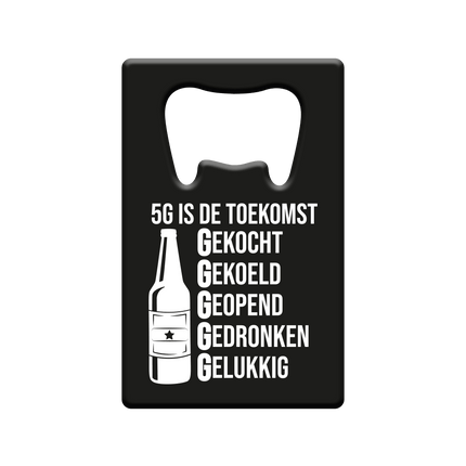 Bieropener 5G Is De Toekomst van Paper Dreams koop je bij Partywinkel