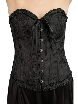 Zwart Gothic Korset Dames