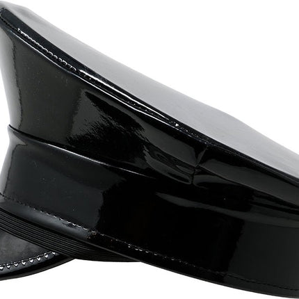 Black pvc cap hq van Fiestas Guirca koop je bij Partywinkel