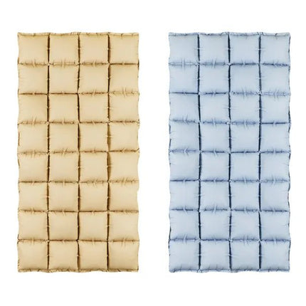 Blauw Gele Deurgordijn 1,1m van Partydeco koop je bij Partywinkel