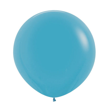 Blauwe Ballonnen Latex 61cm 3st van Sempertex koop je bij Partywinkel