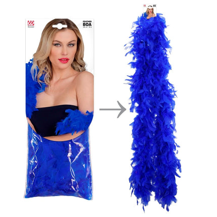 Blauwe Boa 1,8m van Widmann koop je bij Partywinkel