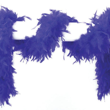 Blauwe Boa Lang 1,8m van Wilbers & Wilbers koop je bij Partywinkel