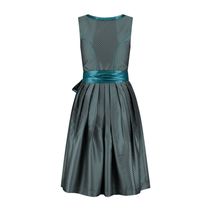 Blauwe Dirndl Jurk Oktoberfest Dames 2 delig van Haus Huberts koop je bij Partywinkel