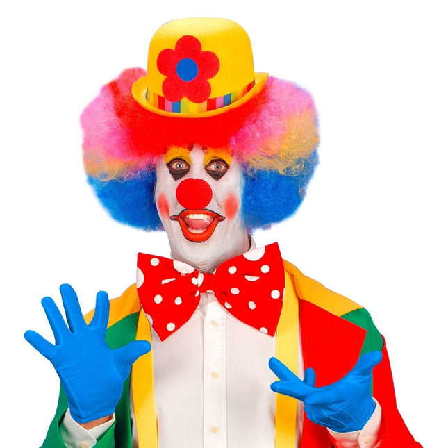 Blauwe Handschoenen van Widmann koop je bij Partywinkel