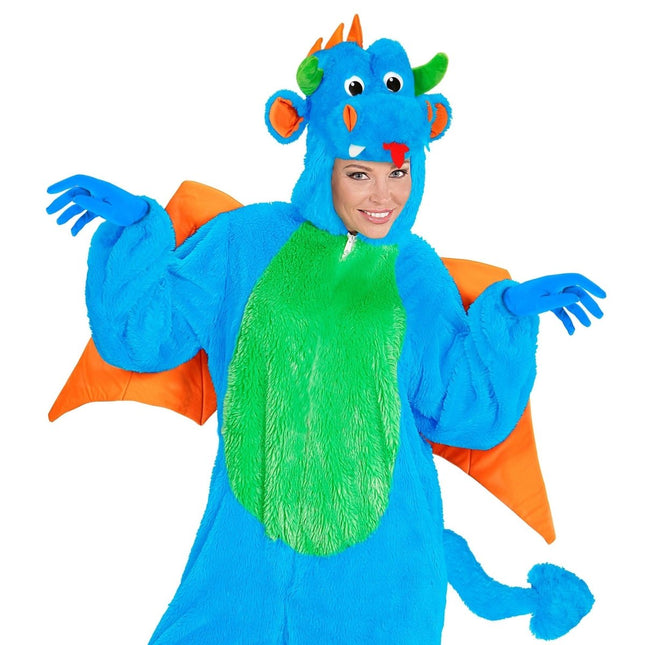 Blauwe Handschoenen van Widmann koop je bij Partywinkel