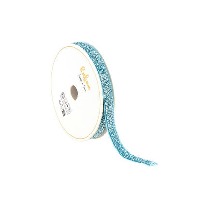 Blauwe Lint Glitter 10Mm 3m van CHAKS koop je bij Partywinkel