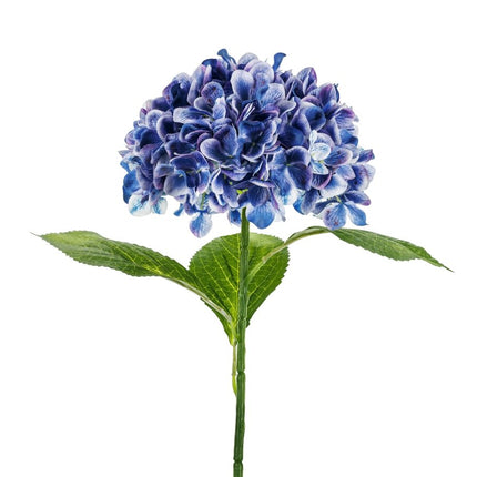 Blauwe Nep Bloem Hortensia 69cm van Partydeco koop je bij Partywinkel