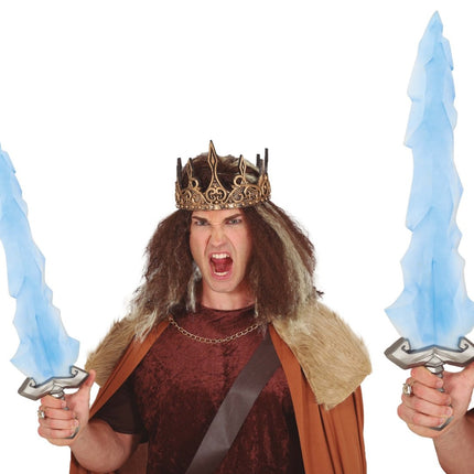 Blauwe Nep Zwaard Ijs 60cm van Fiestas Guirca koop je bij Partywinkel