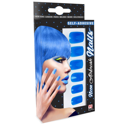 Blauwe Nepnagels van Widmann koop je bij Partywinkel