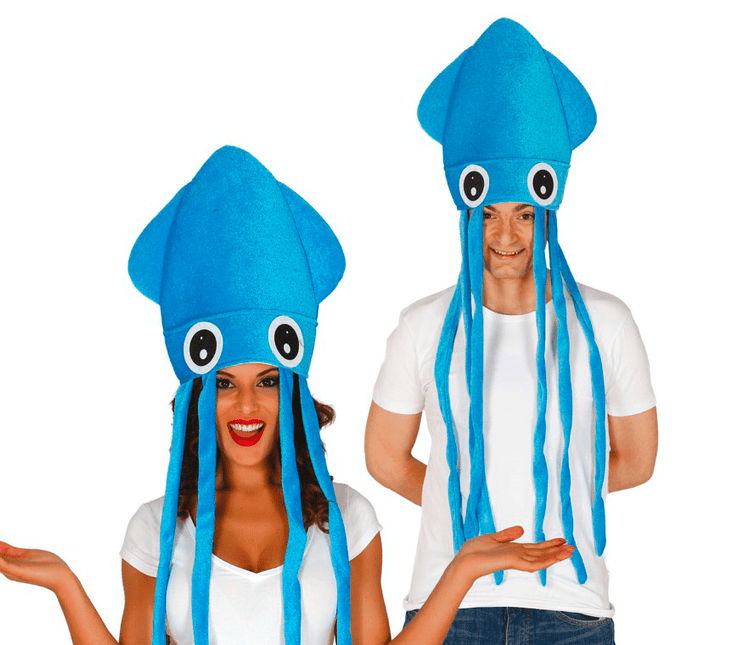 Blauwe Octopus Hoed van Fiestas Guirca koop je bij Partywinkel