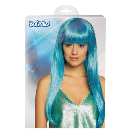 Blauwe Pruik Laguna van Boland koop je bij Partywinkel