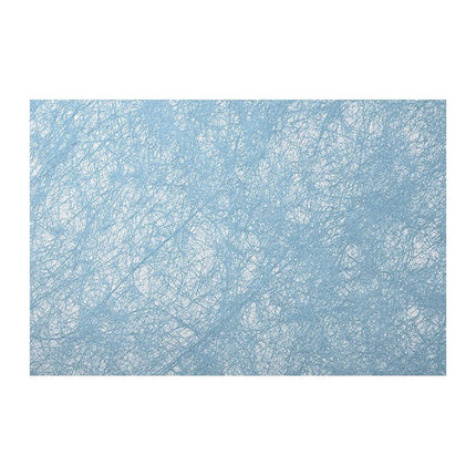 Blauwe Tafelloper 10M 60cm van CHAKS koop je bij Partywinkel