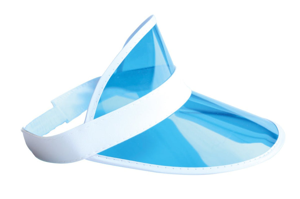 Blauwe Zonneklep van Wilbers & Wilbers koop je bij Partywinkel