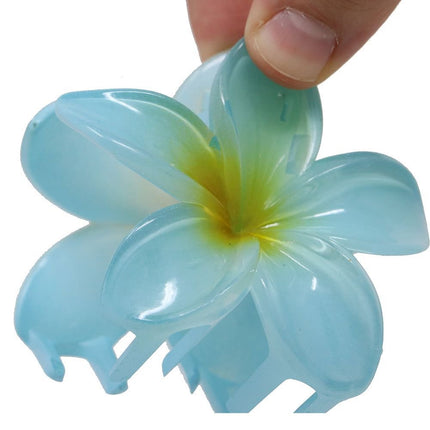 Bloem Haarclip Blauw van Fiestas Guirca koop je bij Partywinkel