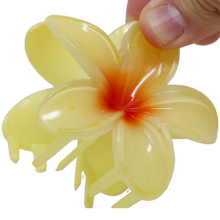 Bloem Haarclip Geel van Fiestas Guirca koop je bij Partywinkel