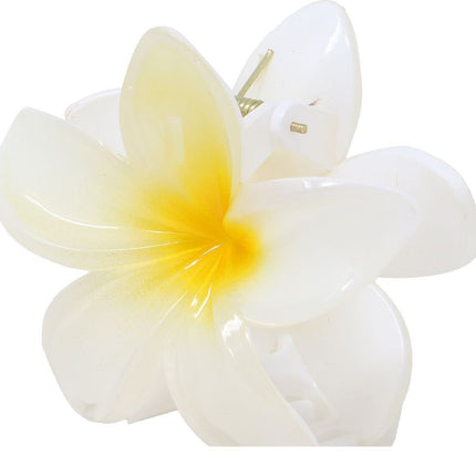 Bloem Haarclip Wit van Fiestas Guirca koop je bij Partywinkel