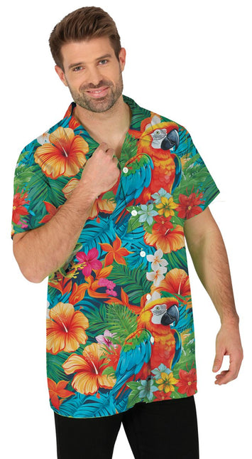 Bloemen Blouse van Fiestas Guirca koop je bij Partywinkel