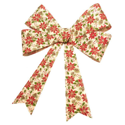 Bloemen Strik Groot 86cm van CHAKS koop je bij Partywinkel