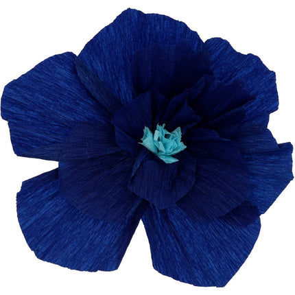 Bloemen Tafeldecoratie Blauw 30cm 3st van Folat koop je bij Partywinkel