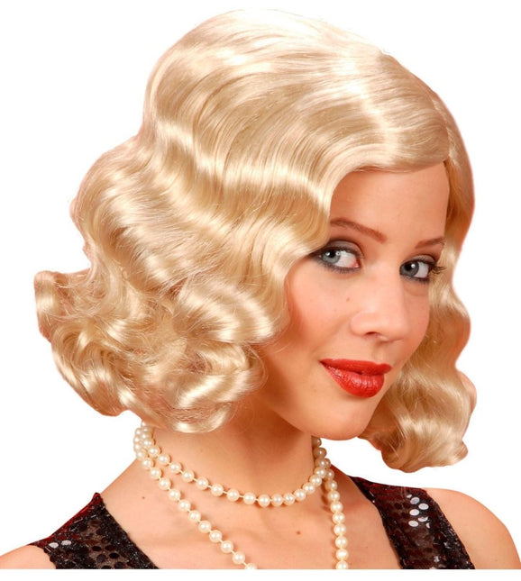 Blonde Pruik Roaring 20'S van Widmann koop je bij Partywinkel