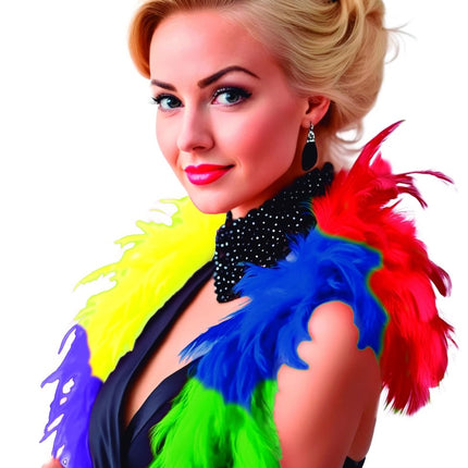 Boa Gekleurd 1,80m van Fiestas Guirca koop je bij Partywinkel