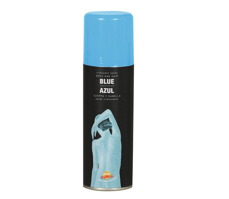 Bodypaint Spray Blauw 100ml van Fiestas Guirca koop je bij Partywinkel