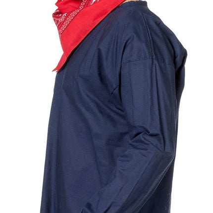 Boerenkiel Heren Blauw van Wilbers & Wilbers koop je bij Partywinkel