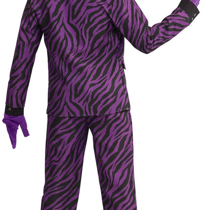 Joker Kostuum Paars Heren