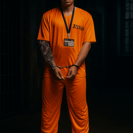 Boevenpak Oranje 5 delig van PartyXclusive koop je bij Partywinkel