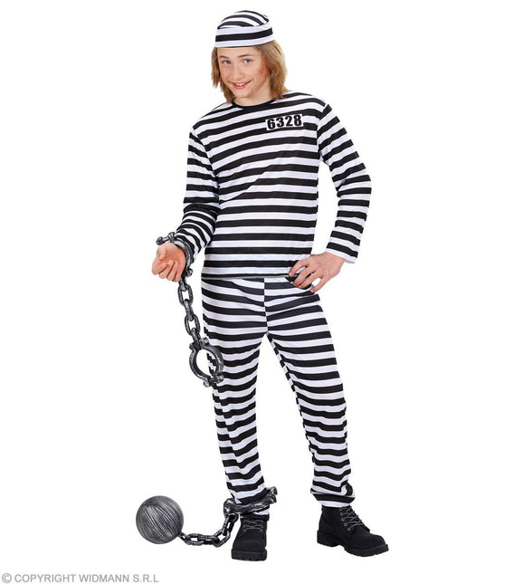 Boevenpak Wit Zwart Kind van Widmann koop je bij Partywinkel