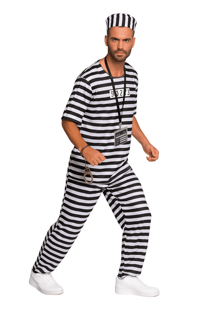 Boevenpak Zwart Wit 5 delig van PartyXclusive koop je bij Partywinkel