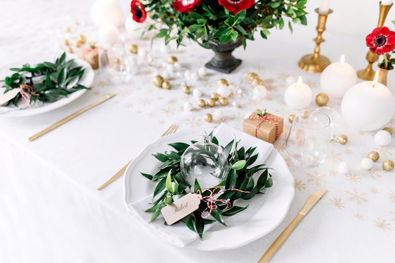 Bolkaarsen Wit 8cm 6st van Partydeco koop je bij Partywinkel