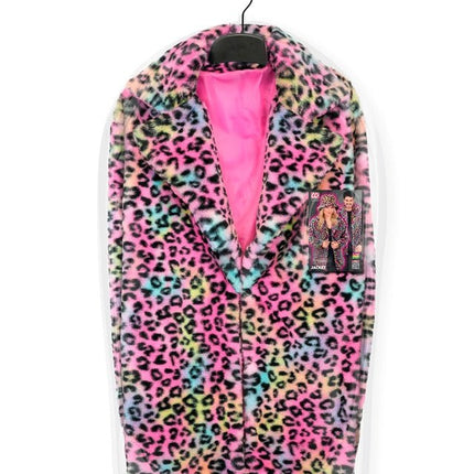 Bontjas Pluche Multi Luipaard van Widmann koop je bij Partywinkel