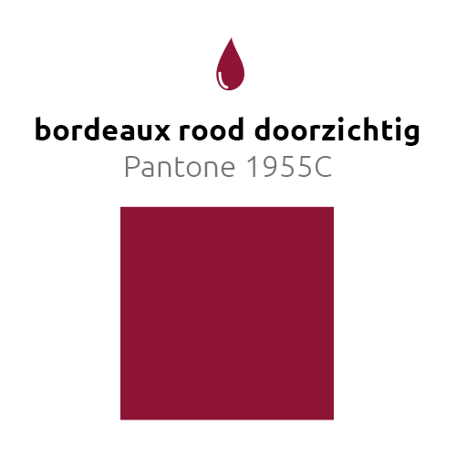 Bordeaux Rode Reuze Ballon Doorzichtig XL 91cm van Balloonia koop je bij Partywinkel