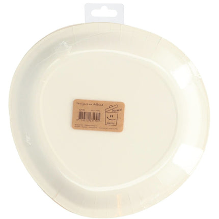 Borden 70 Jaar Rose Goud 23cm 8st van Folat koop je bij Partywinkel