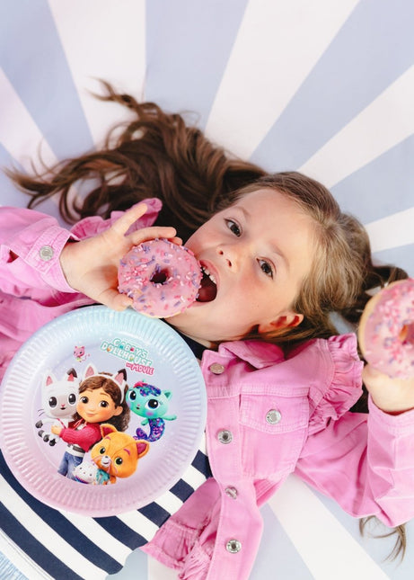 Borden Gabby's Dollhouse 23cm papier van Partydeco koop je bij Partywinkel