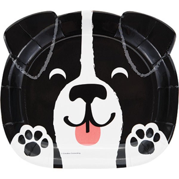 Borden Honden 20cm 8st van Creative Converting koop je bij Partywinkel