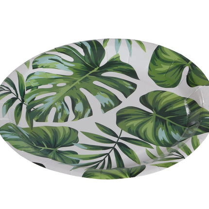Borden Palmbladeren 23cm 6st van Fiestas Guirca koop je bij Partywinkel