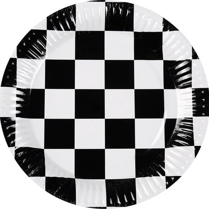 Borden Racing Papier 23cm 10st van Boland koop je bij Partywinkel