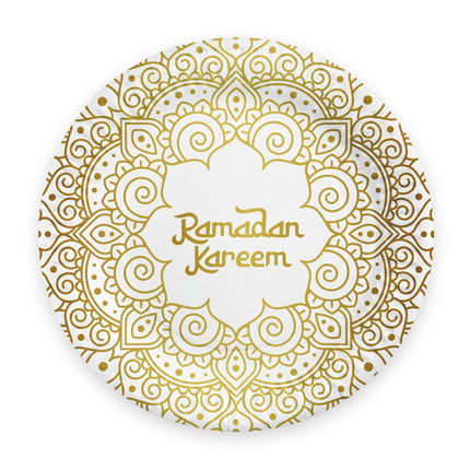 Borden Ramadan Kareem 23cm 8st van WeFiesta koop je bij Partywinkel