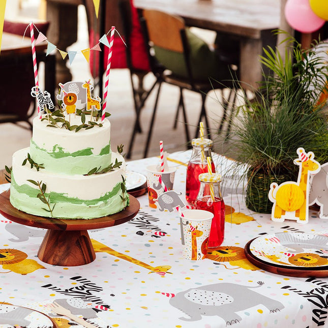 Borden Safari 23cm 8st van Boland koop je bij Partywinkel