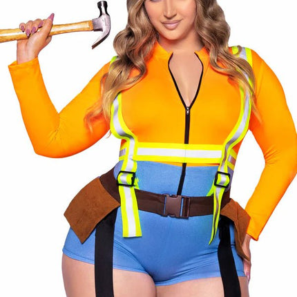 Bouw Kostuum Dames Plus Size Leg Avenue van Leg Avenue koop je bij Partywinkel