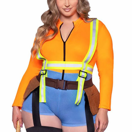 Bouw Kostuum Dames Plus Size Leg Avenue van Leg Avenue koop je bij Partywinkel