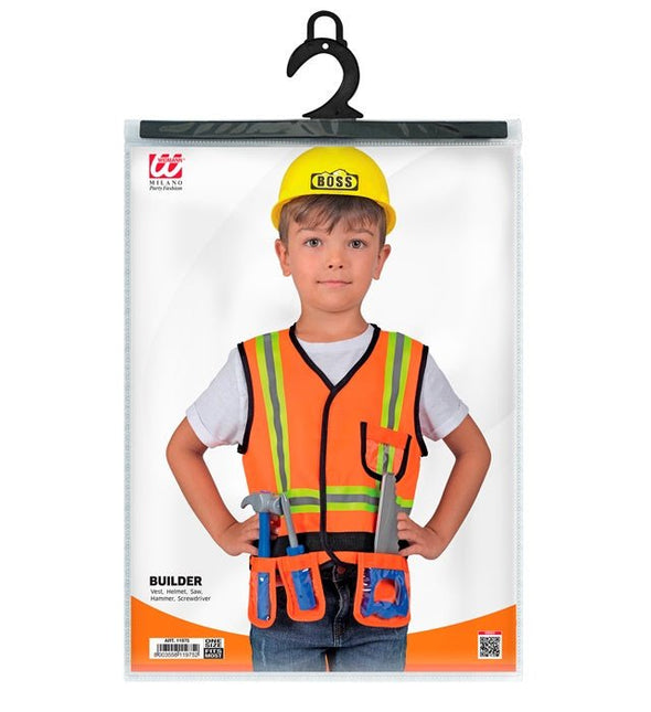 BOUWVAKKER VEST KIND van Widmann koop je bij Partywinkel