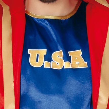 Boxer Kostuum Rood Blauw van Fiestas Guirca koop je bij Partywinkel