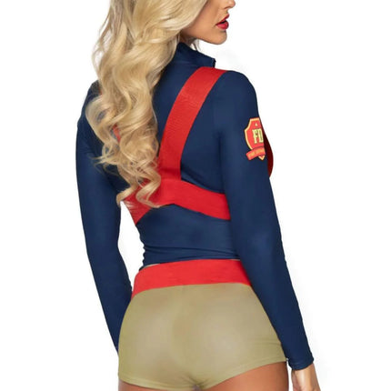 Brandweer Pak Dames Bodysuit Leg Avenue van Leg Avenue koop je bij Partywinkel